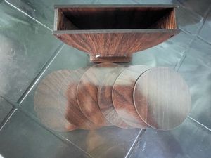 Wooden Coaster Set