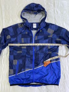 unisex  Blue Patterned Jacket size M