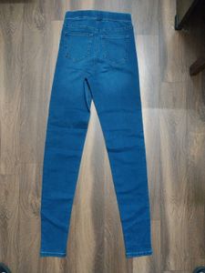 Denim Looking Jeggings Brand New