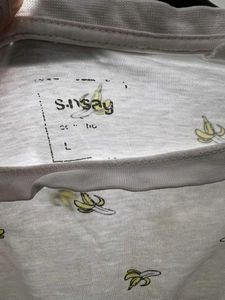 Banana Print Graphic Tee