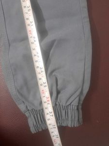 Striped Benetion T-Shirt and dark grey trouser