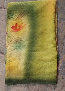 Green Designer Saree