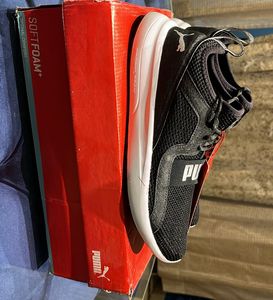 AUTHENTIC PUMA IDP MU BLACK RUNNING SHOES