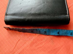 Navy Blue Pure Leather Wallet/Clutch For Females