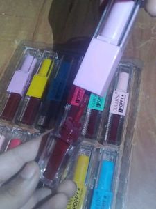 Glam Rose Poppy Lip Gloss Set Two Side