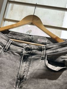 Grey Wash Denim Jeans