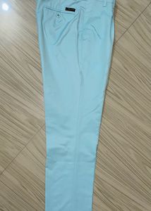 Sky Blue Tailored Stitch Pants