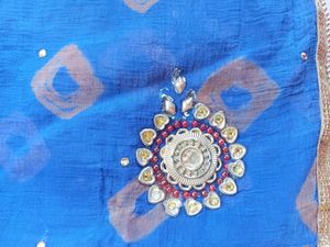 Stone Work Saree