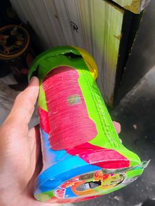 Red Colour Mono Kite Fighter Double Glass Plastic