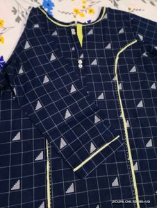 L Size Blue Tunic