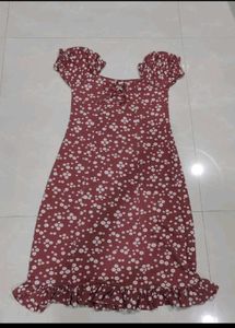 2 Frocks Combo-White Frock &amp; Mauve Pink Froc
