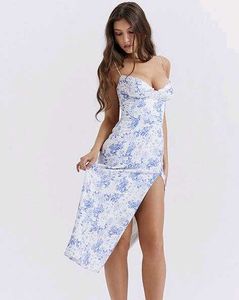 Floral Print Slip Dress