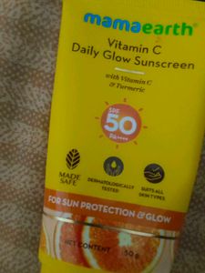 Mamaearth Vitamin C Daily Glow Sunscreen SPF 50