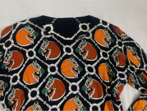 Patterned Knit soft Sweater fits S-M