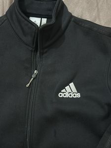 Adidas Black Zip-Up Jacket