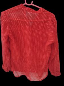 Polka Dot Women Shirt