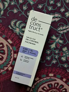 Deconstruct Salicylic Acid Oil Control Face Wash
