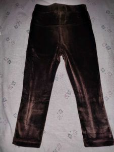 Brown Velvet Pants