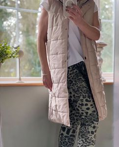 J.run Pink Sleeveless Coat