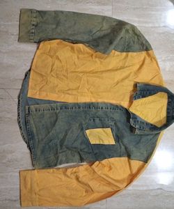 Unique Two-Tone Denim Jacket