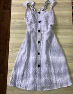 Gingham Ruffle Dress
