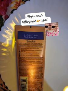 Vaseline Gluta Hya Sunscreen 💛🌞
