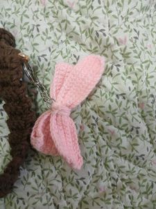 Cute Bow Bag Charm ( Colour Customisable)