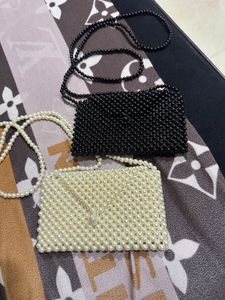 Pearls Bags White And Black