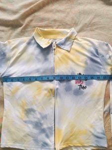Tie-Dye Zip Up Jacket