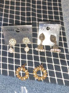 Earring Bundle Combo Of 3