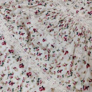 💐 Vintage Floral Lace Dress 💐