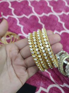 Gold Plated Bangles
