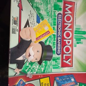 Monopoly E-Banking fantasy boardgame for Families