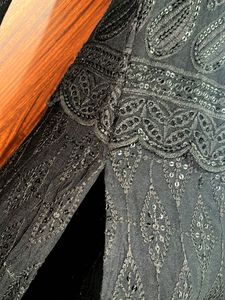 Elegant Black Embroidered Kurta