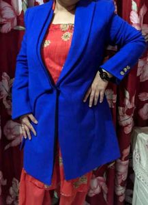 New Coat For Women Blue