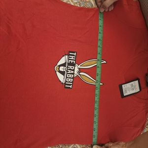 Red &#39;The Rabbit&#39; Graphic Tee