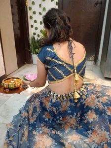Floral Lehenga Choli Set