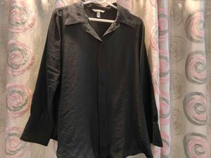 Elegant Black Button-Down Shirt