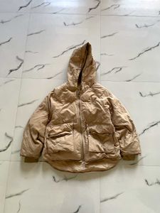 Beige Padded Jacket