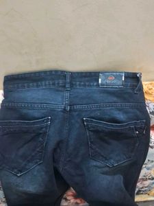 Dark Blue Denim Jeans