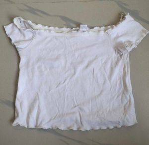 White Crop Top🤍