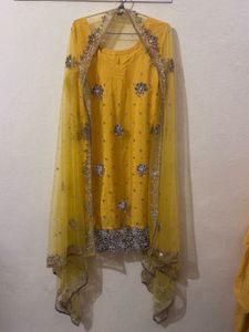 Yellow Salwar Kameez