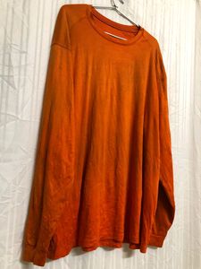 Orange Long Sleeve T Shirt