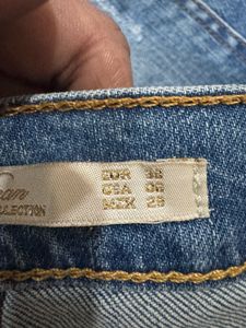 Zara Distressed Jeans For Girls