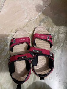 Campus Red & Black Sandals - Size [9]