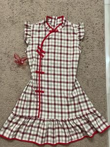 Red Plaid Dress