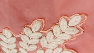 Peach Colour Embroidered Kurta