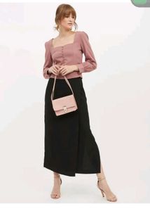 Elegant Pink Button-Down Top