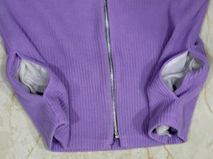 Woolen Sweater Jacket.