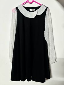 Korean Black Dress